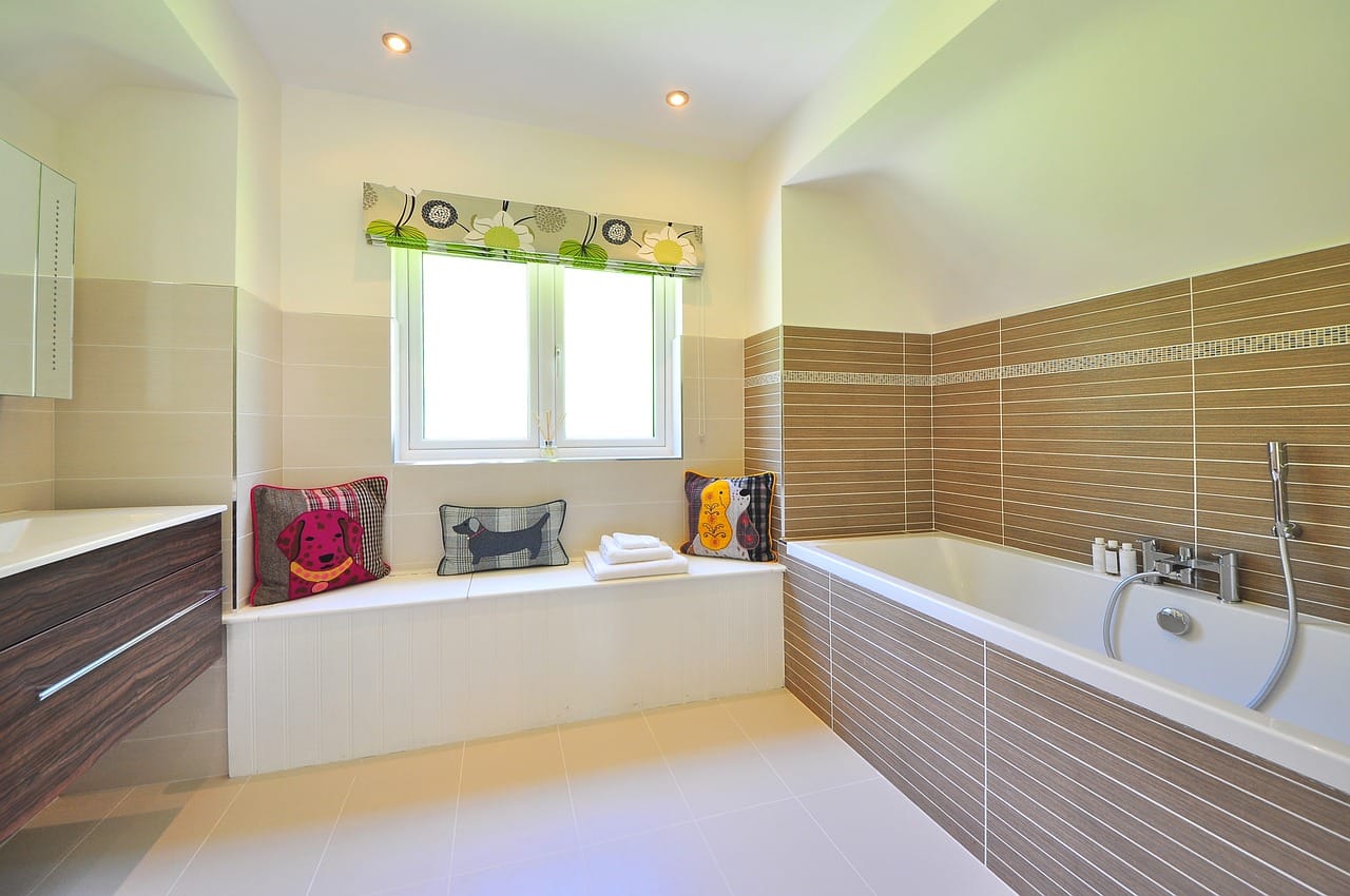 newly renovated bathroom
